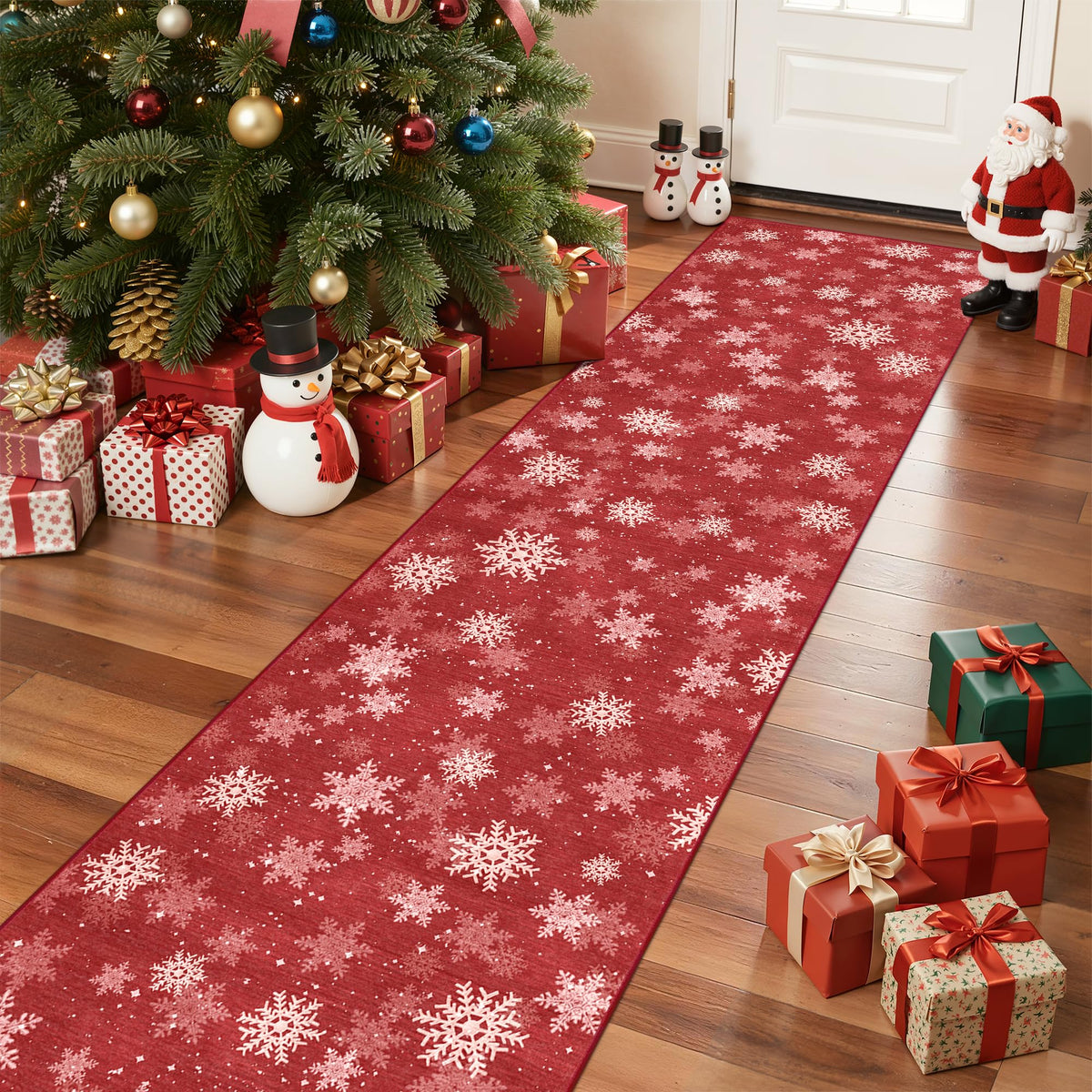 2x8 Runner Rug Non Slip,Washable Hallway Runner Rug,Beige