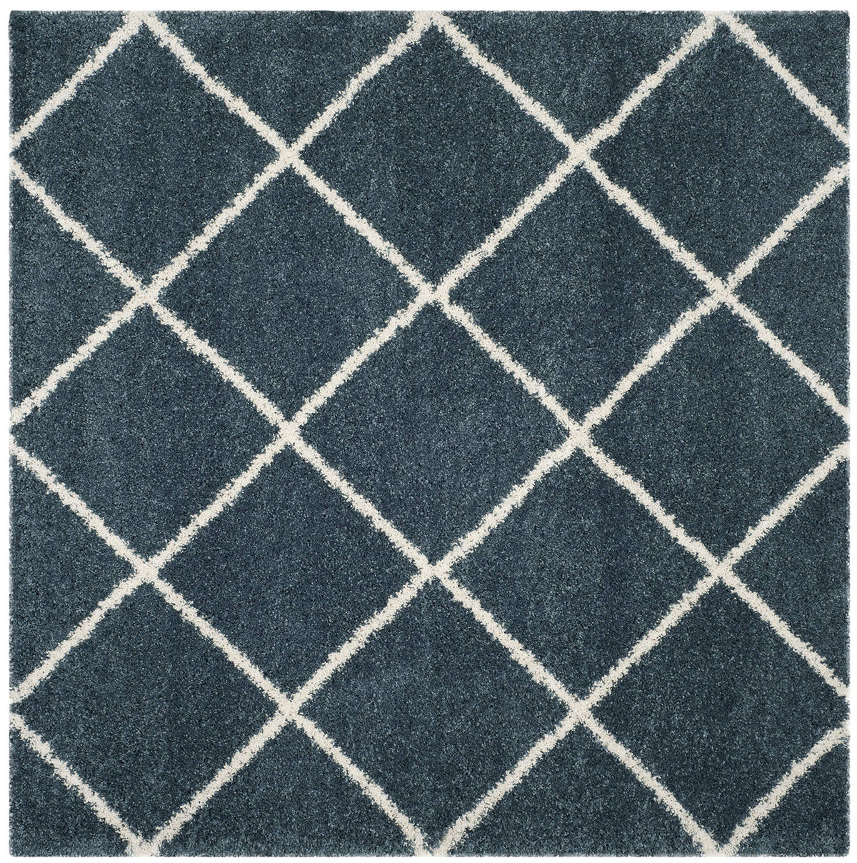 SAFAVIEH Hudson Shag Accent Rug 2'x3', Soft Distressed Grey & Ivory SGH281K