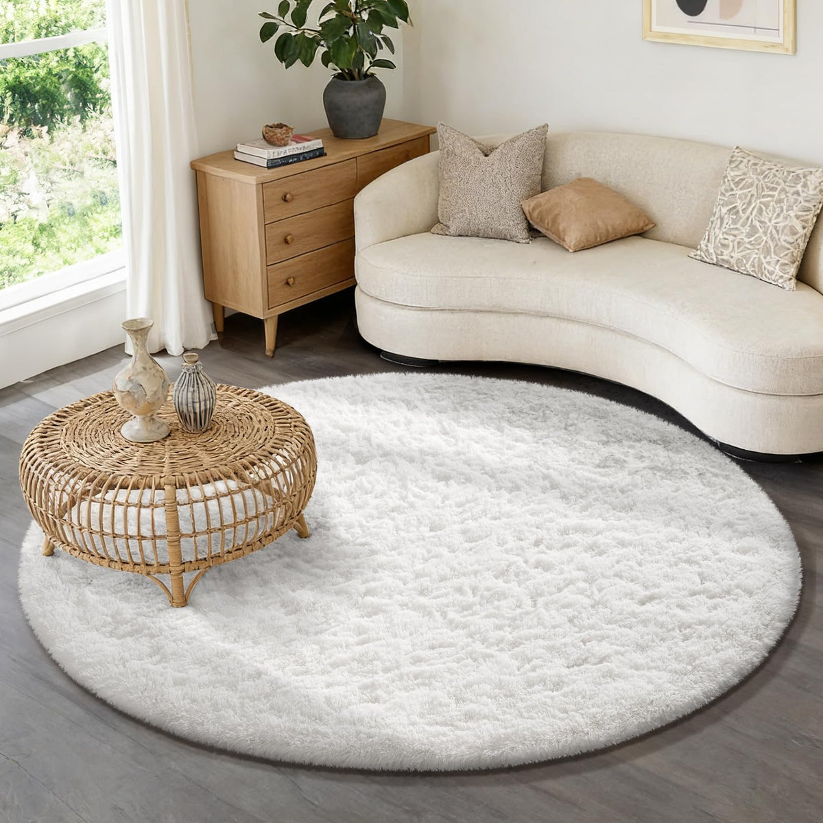 Ophanie 2x6 Washable Runner Rug for Hallway,Non-Slip Fluffy Soft Bedside Rugs, Bedroom Living Room Grey Shaggy Gray Carpet for Kids Girls Boys Dorm Nursery Home Decor Aesthetic