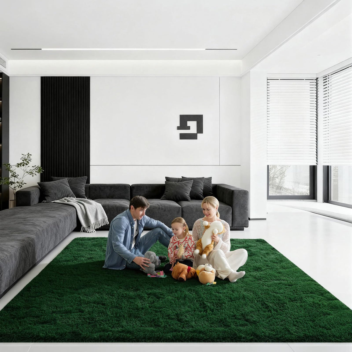 Pink Rug for Bedroom, 2x3 Small Fluffy Area Rugs for Living Room