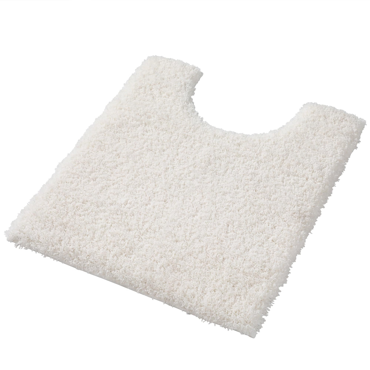 Yimobra Bathroom Rugs Non Slip Washable 32X20, Ultra Soft and Water Absorbent Bath Mats, Plush Fluffy Shower Mat Outside, Microfiber Thick Matts for Bathroom Floor/Tub, Light Gray and White