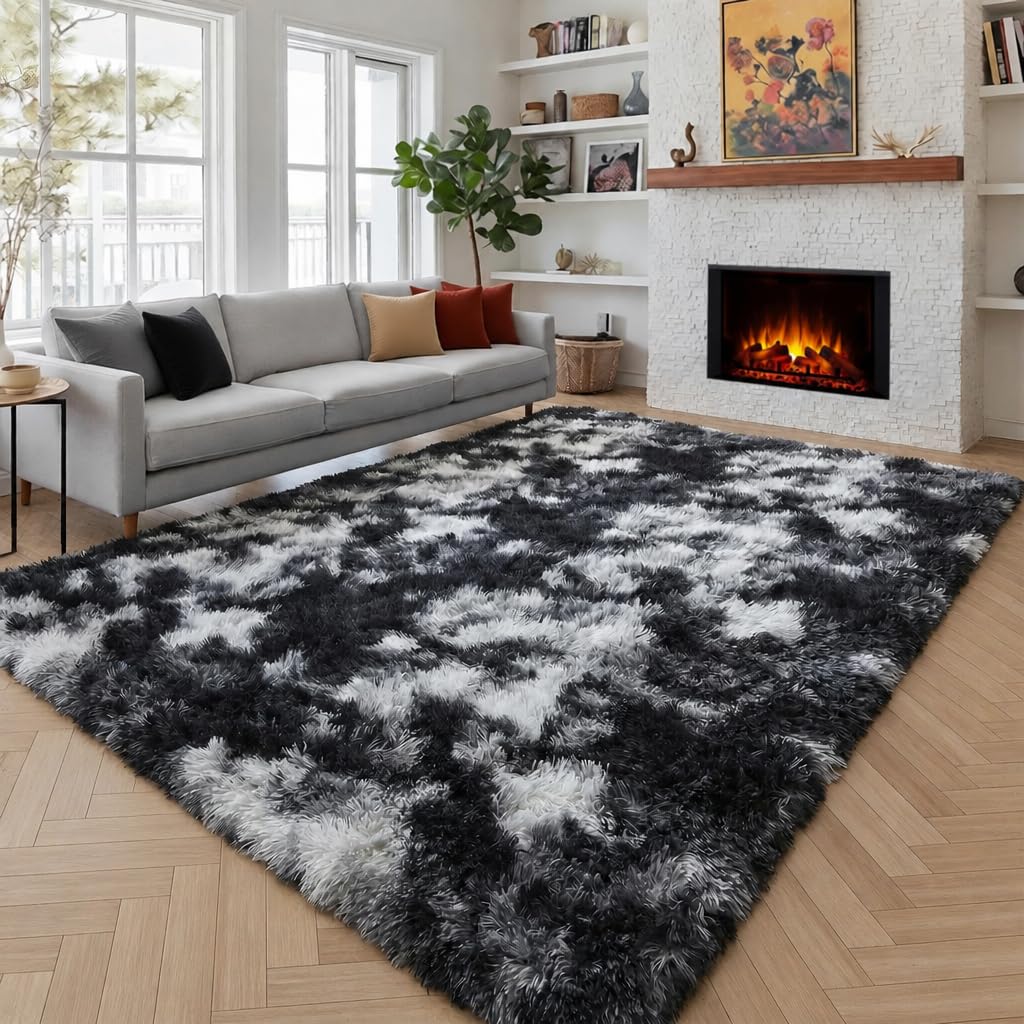 Super Soft Runner Rugs For Hallway 2x6 Ft,Grey Rug Home Decor Aesthetic