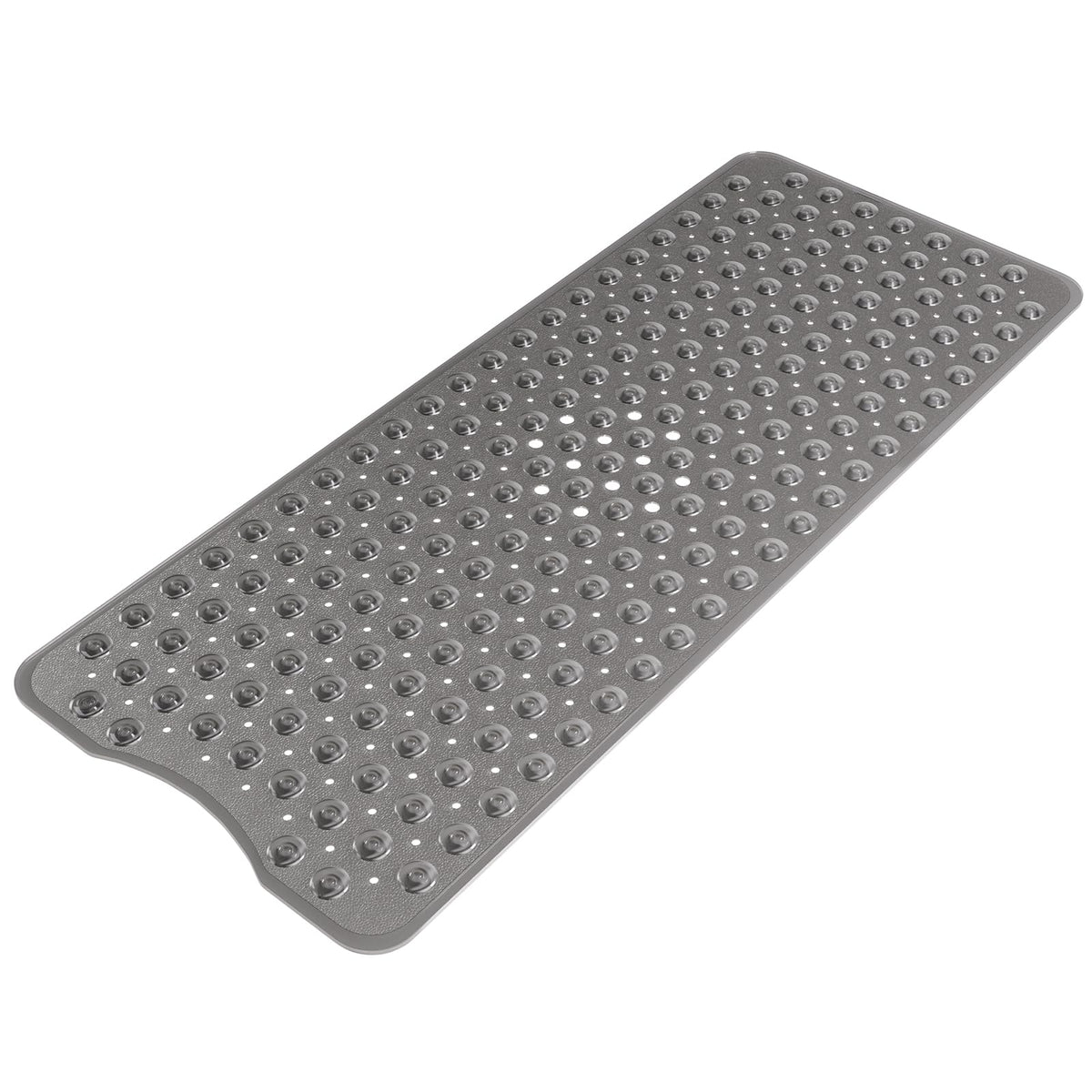 AmazerBath Shower Mat Non Slip 40 x 16 Inches, Shower Stall Mats with Suction Cups and Drain Holes, Non Slip Bath Mat for Tub for Elderly & Kids, Clear