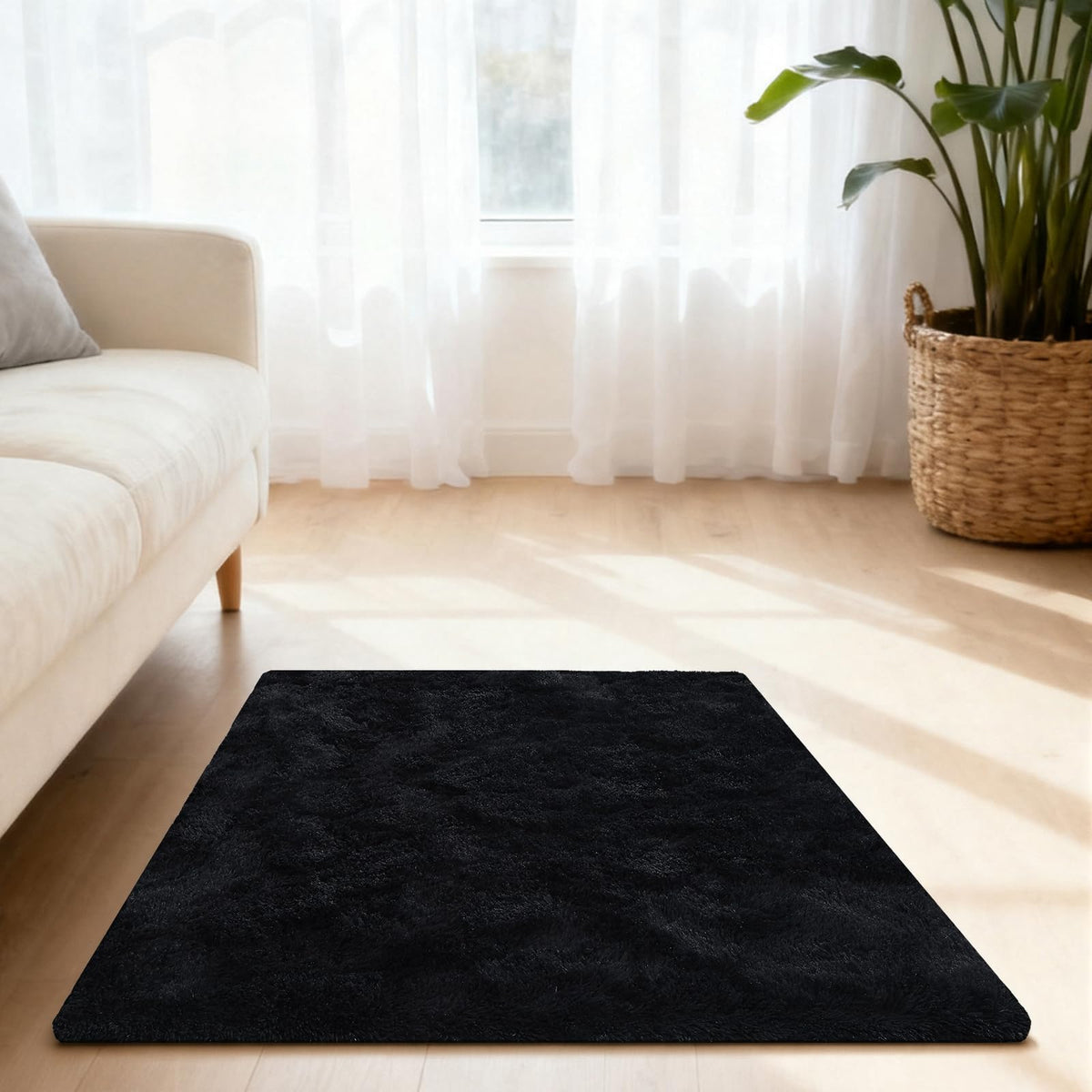 Pink Rug for Bedroom, 2x3 Small Fluffy Area Rugs for Living Room