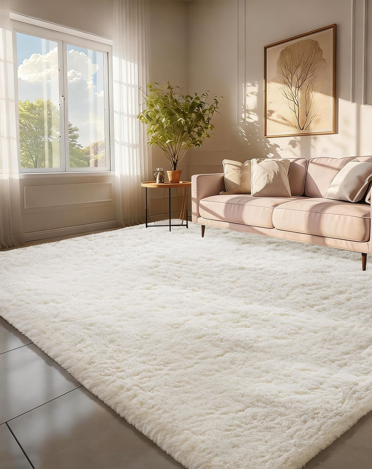 Ophanie 2x6 Washable Runner Rug for Hallway,Non-Slip Fluffy Soft Bedside Rugs, Bedroom Living Room Grey Shaggy Gray Carpet for Kids Girls Boys Dorm Nursery Home Decor Aesthetic