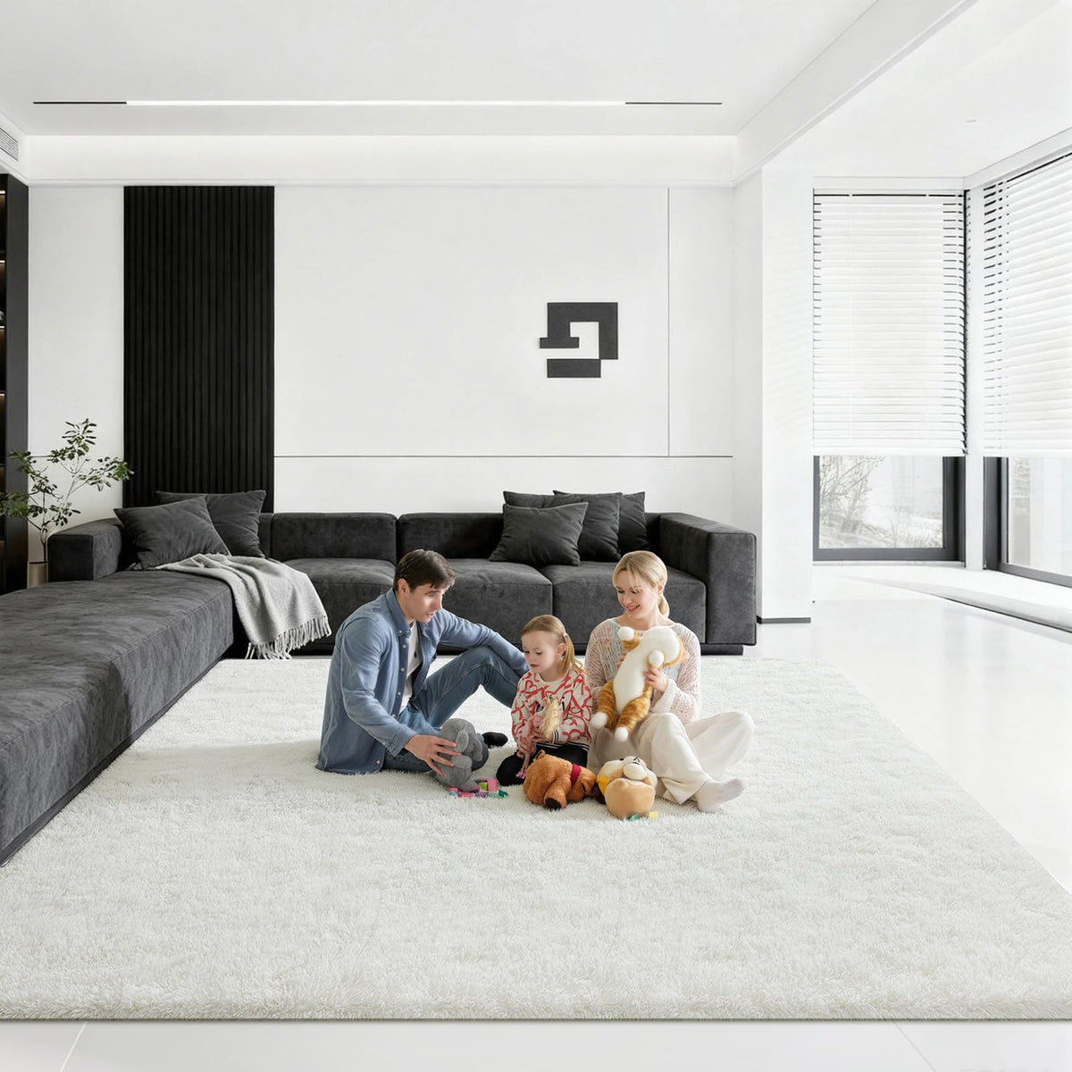 Pink Rug for Bedroom, 2x3 Small Fluffy Area Rugs for Living Room
