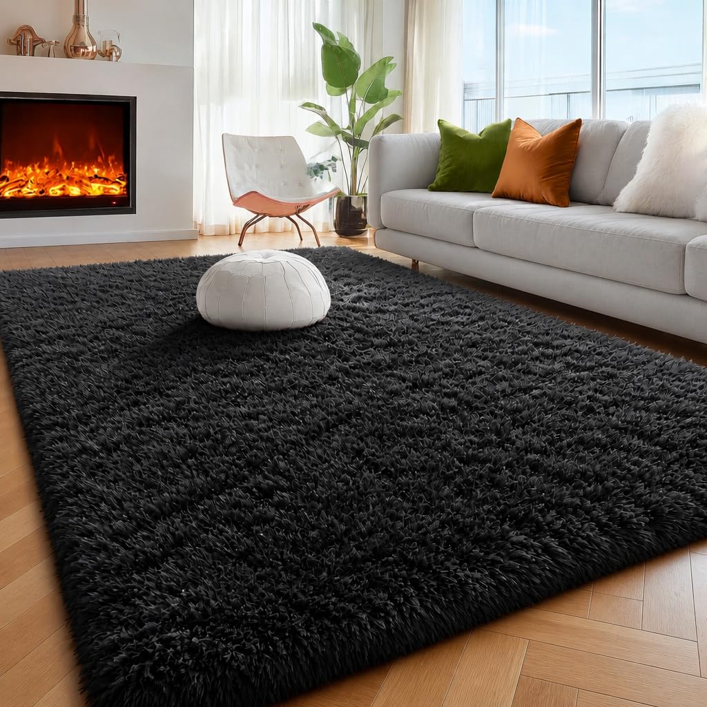 Super Soft Runner Rugs For Hallway 2x6 Ft,Grey Rug Home Decor Aesthetic