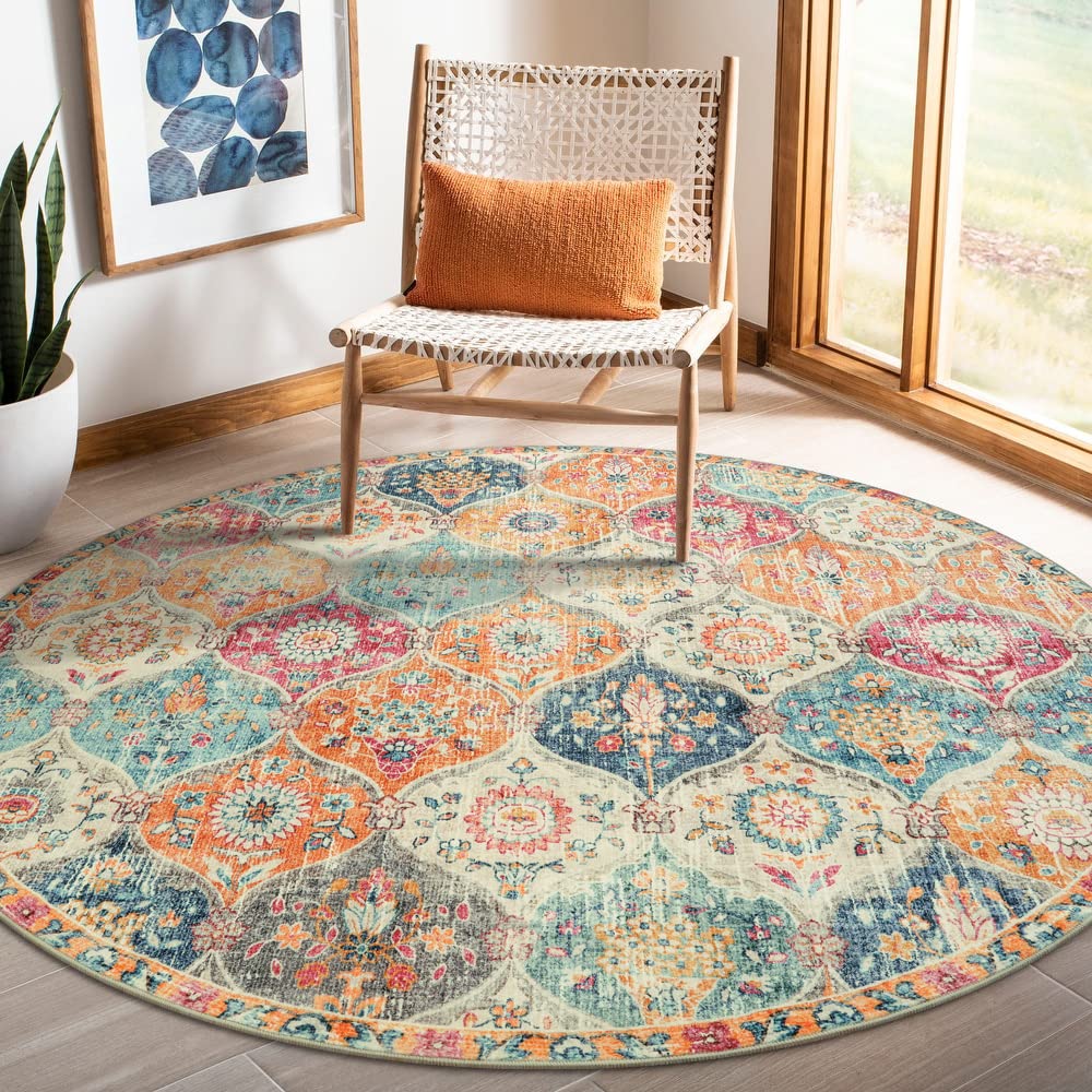 Lahome Washable Rugs for Entryway, 2x3 Kitchen Rugs Non Slip Washable