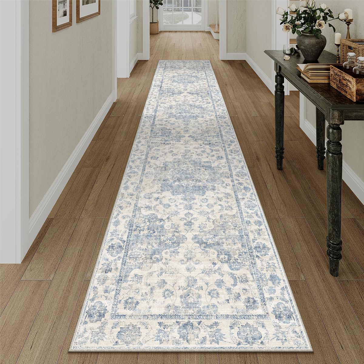 2x3 Beige Neutral Area Rug