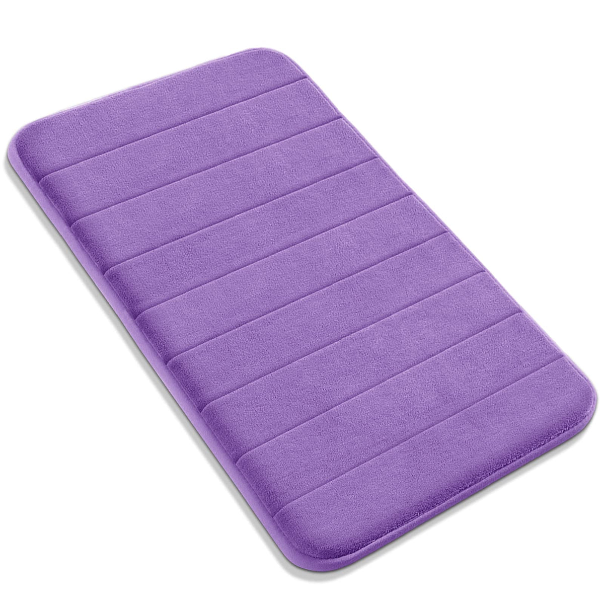 Yimobra Memory Foam Bath Mat, Super Soft & Absorbent Bathroom Rug, Grey
