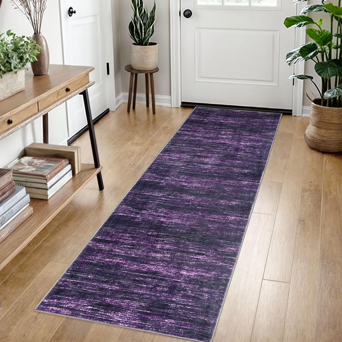 SIILOOM 3x5 Washable Area Rug Non Slip Door Mat Indoor for Entryway Bedside