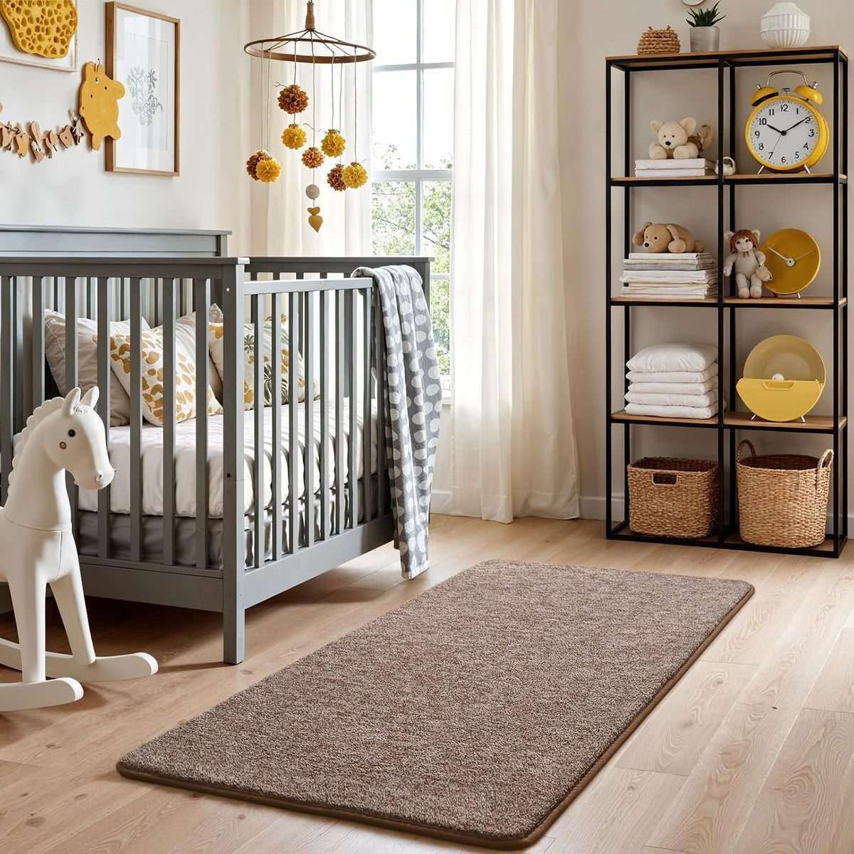 Keeko 2x4 Area Rugs for Living Room,Soft Washable Memory Foam Bedroom Rug