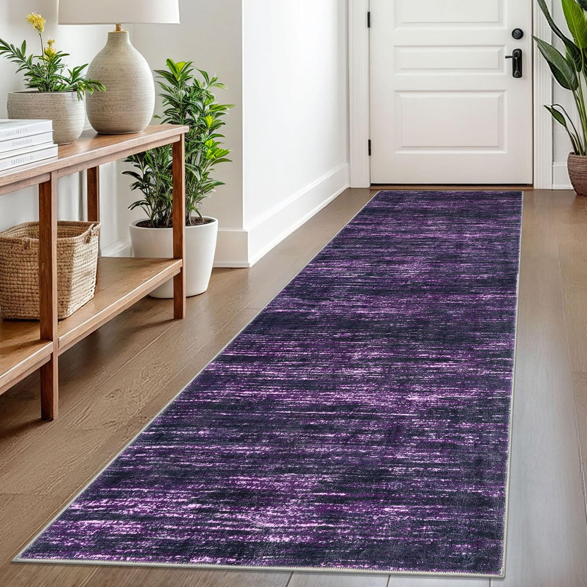 SIILOOM 3x5 Washable Area Rug Non Slip Door Mat Indoor for Entryway Bedside