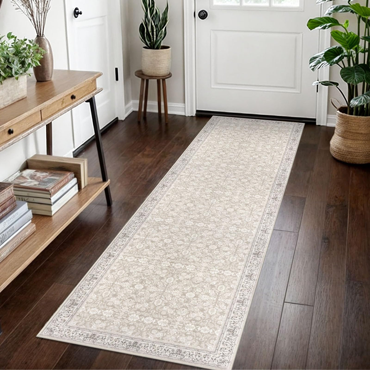 SIILOOM 2x3 Small Washable Area Rug Entryway Door Mat Indoor Kitchen Runner
