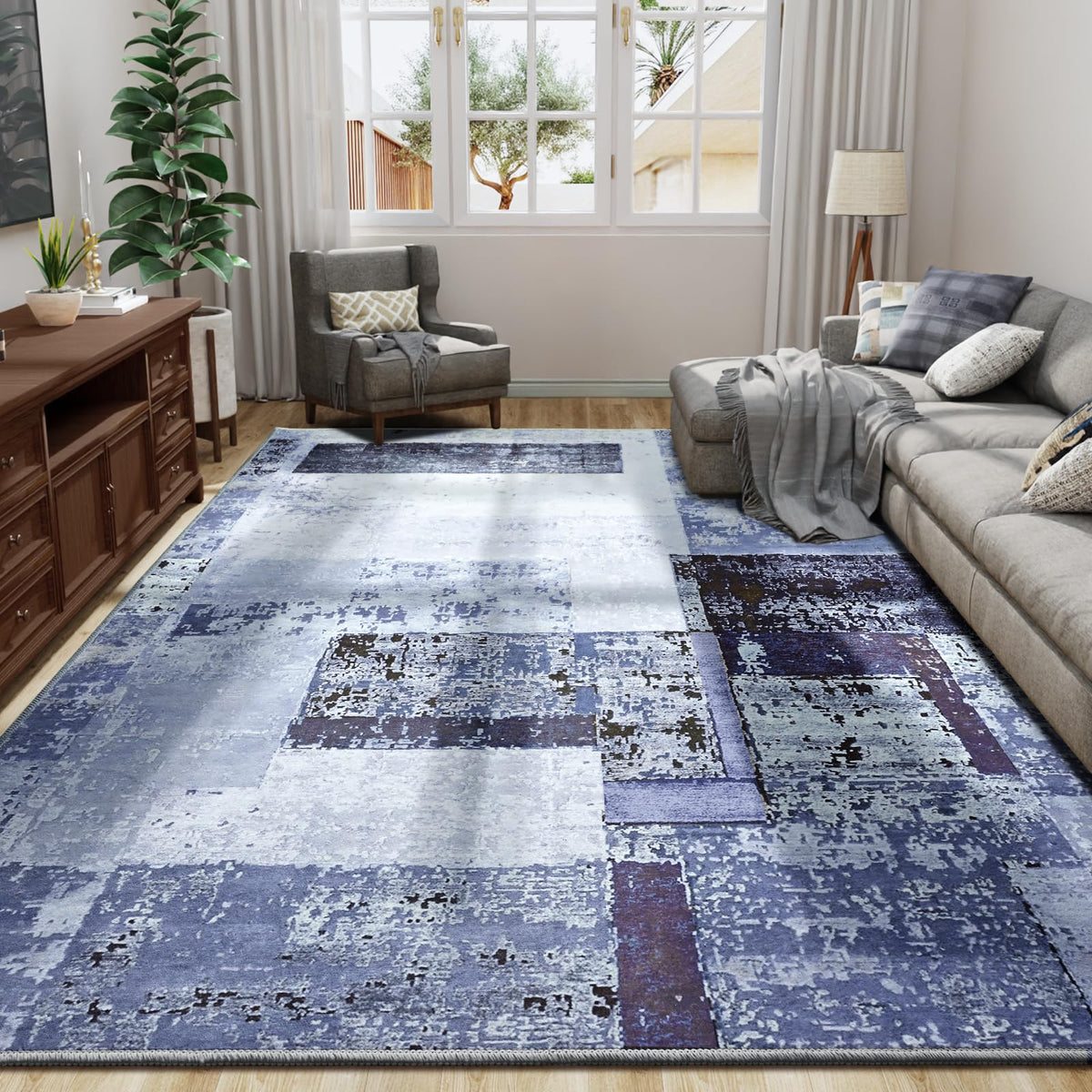 LOCHAS Washable Runner Rugs for Hallway 2x6, Non Slip Entryway Rug Runners