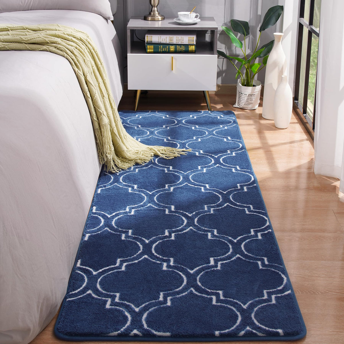 Chicrug Memory Foam 2x6 Runner Rugs for Hallway Entryway Bedroom