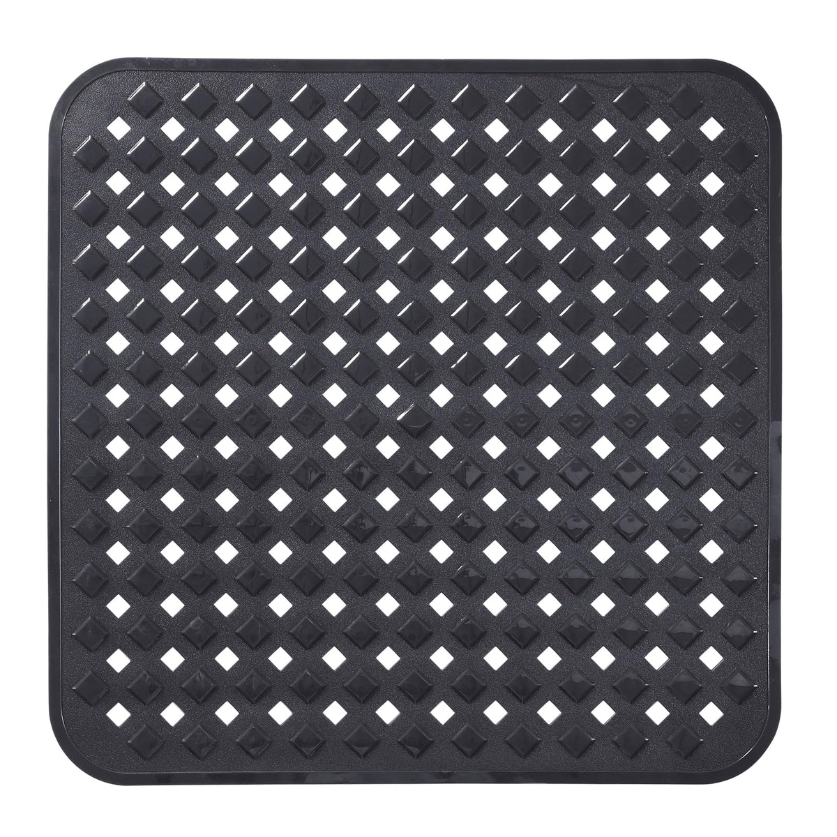Yimobra Bathtub Mat Non Slip, 35"X16" Shower Mat with Strong Suction Cups & Drain Holes, Long Anti Slip Bath Tub Mat for Inside Shower, Machine Washable Fast Drying, Bathroom Essentials, Clear Blue