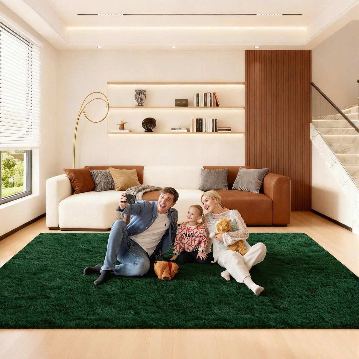 Pink Rug for Bedroom, 2x3 Small Fluffy Area Rugs for Living Room