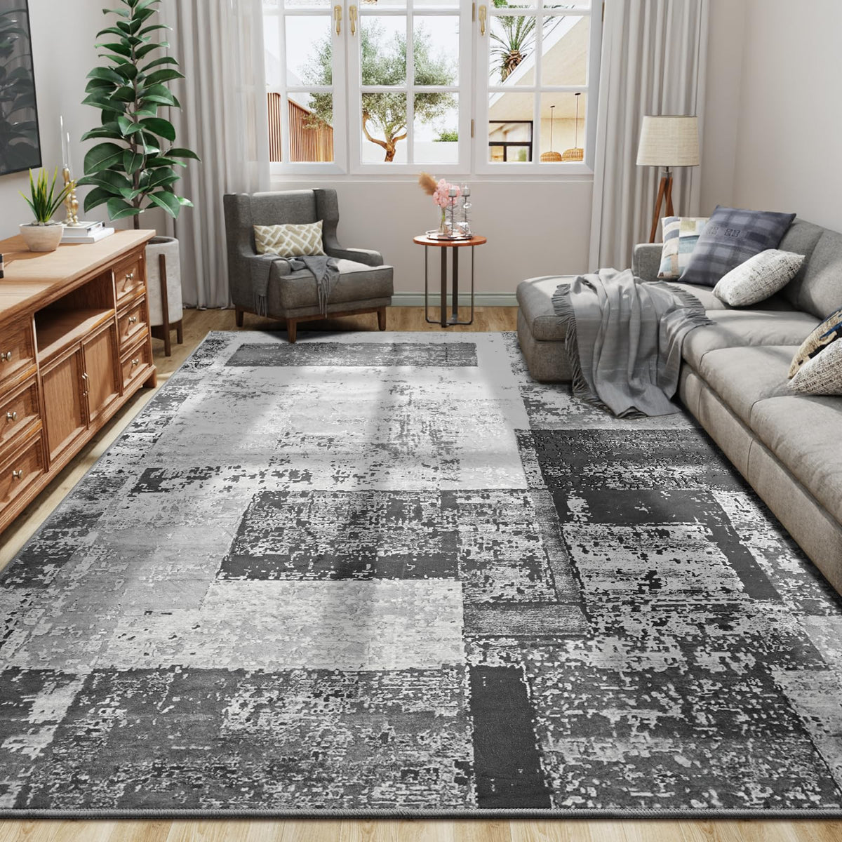 LOCHAS Washable Runner Rugs for Hallway 2x6, Non Slip Entryway Rug Runners
