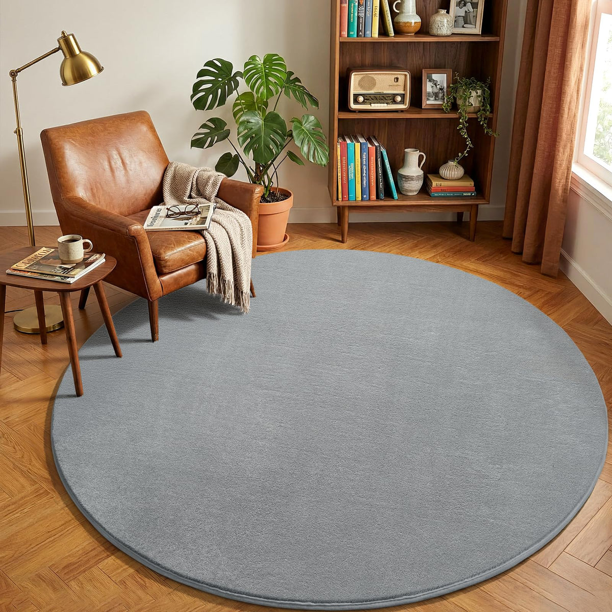 Amearea Modern Soft Hallway Runner Rug, 2x6 Feet Black Washable Runner Rugs