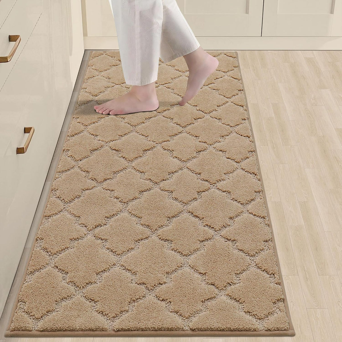 COSY HOMEER Soft Kitchen Floor Mats and Rugs Non Slip 20"x59",Dark Grey