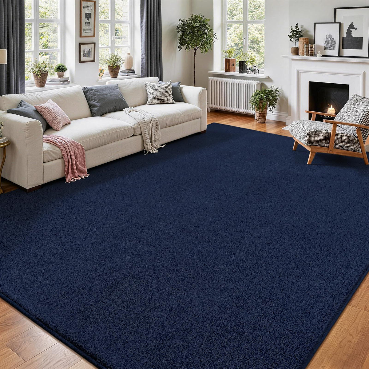 Vasofe Black Hallway Runner Rug, 2x6 Non Slip Runners, Washable Bedroom Rug