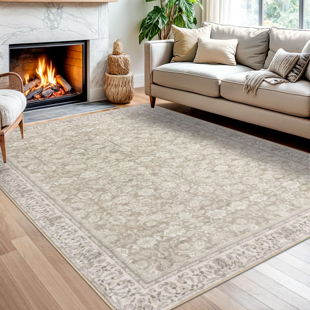 SIILOOM 2x3 Small Washable Area Rug Entryway Door Mat Indoor Kitchen Runner