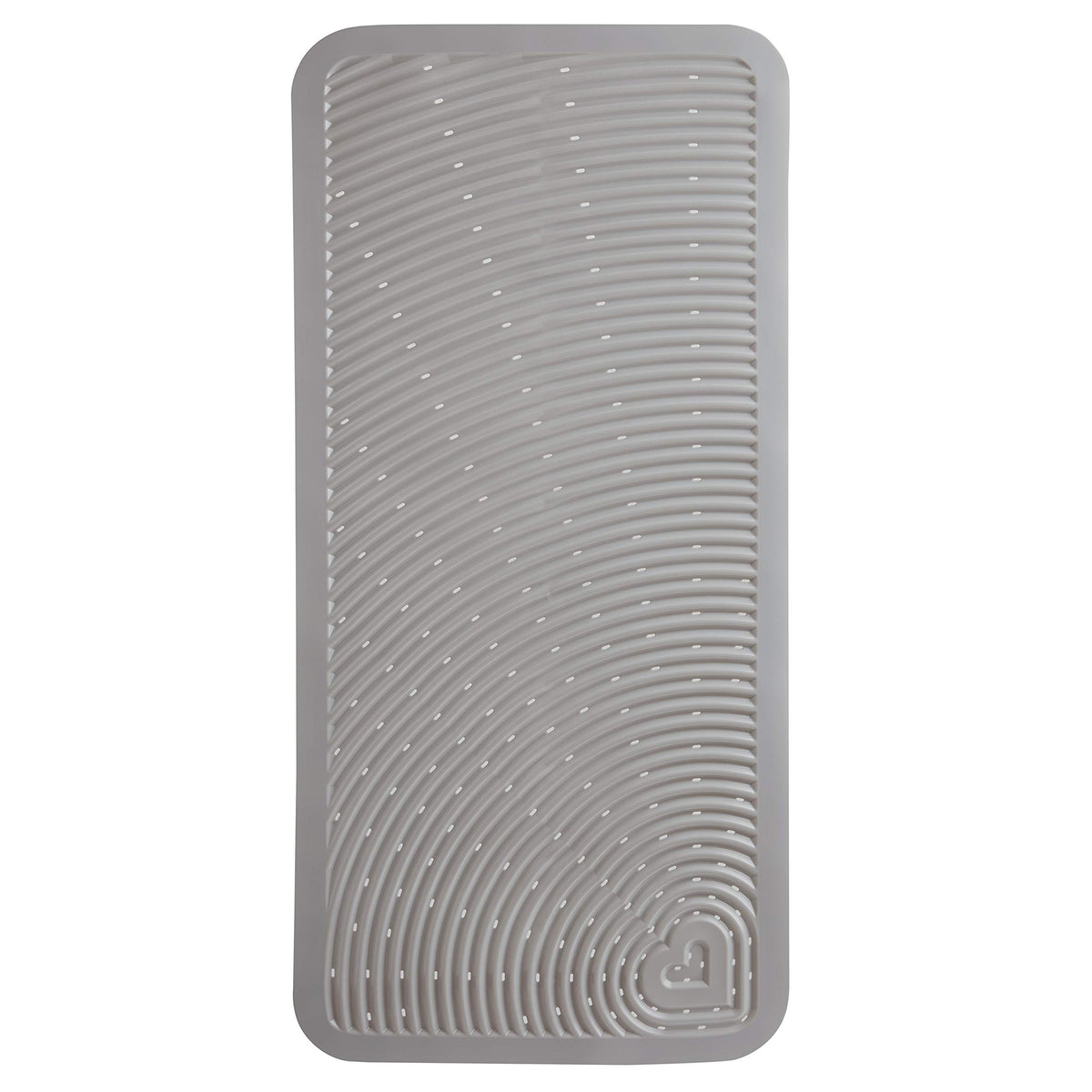 Munchkin Soft Spot Cushioned Non-Slip Baby Bath Mat, 36 x 17 Inch, Grey