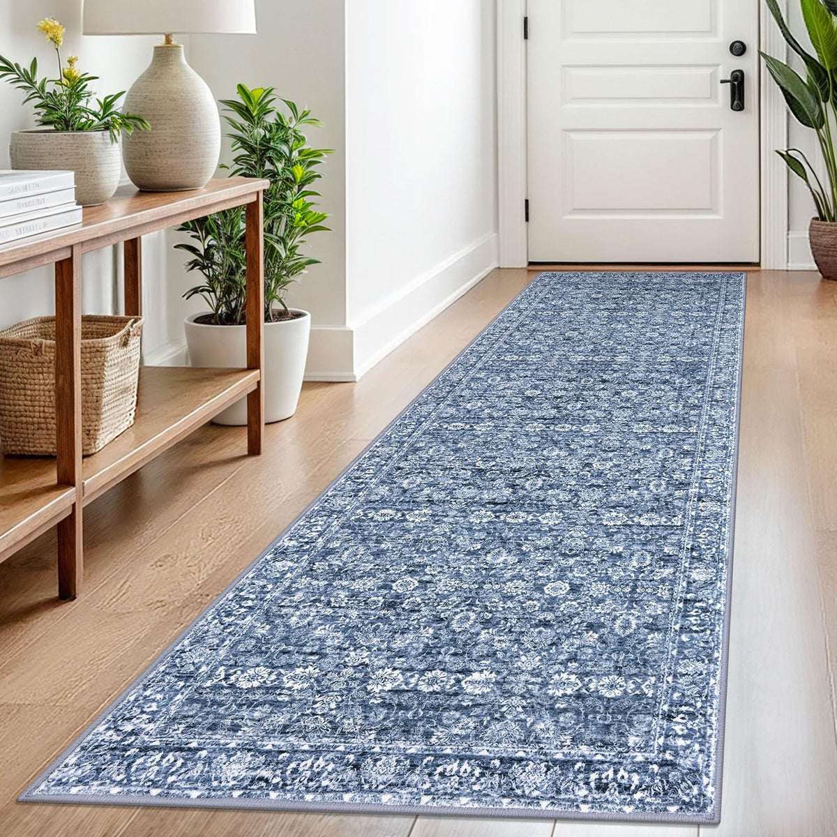 SIILOOM 2x3 Small Washable Area Rug Entryway Door Mat Indoor Kitchen Runner