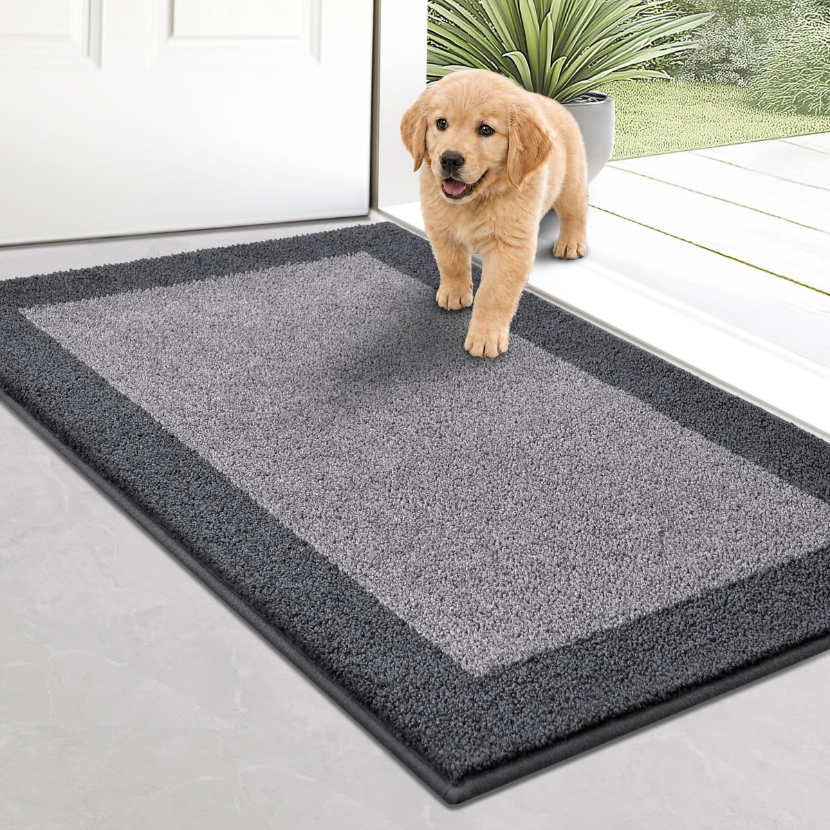 Runner Rug 32" x 72", Kitchen Rug for Hallway, Door, Roll Packing