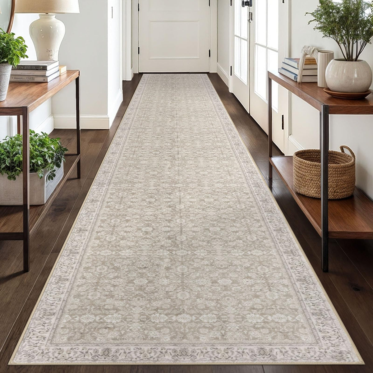 SIILOOM 2x3 Small Washable Area Rug Entryway Door Mat Indoor Kitchen Runner