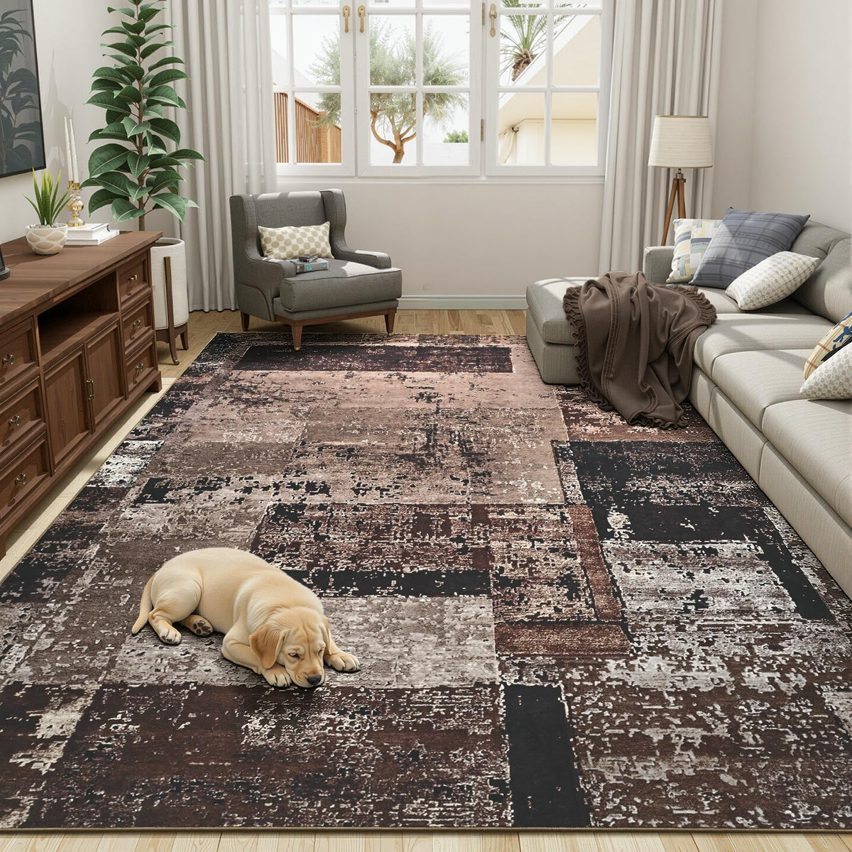 LOCHAS Washable Runner Rugs for Hallway 2x6, Non Slip Entryway Rug Runners