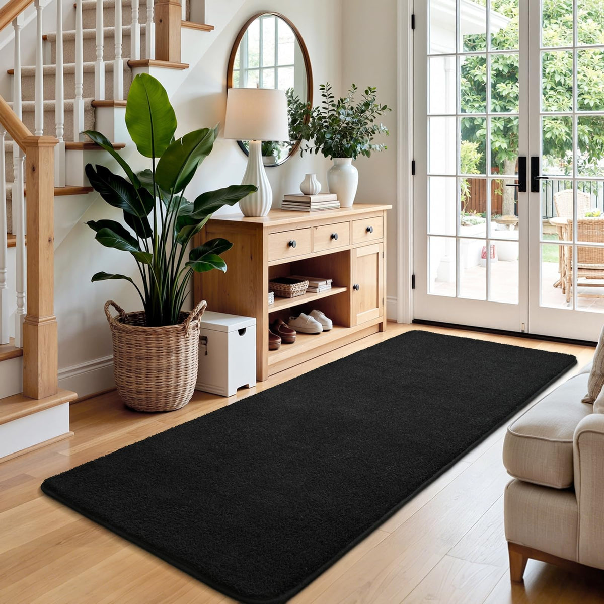 Keeko 2x4 Area Rugs for Living Room,Soft Washable Memory Foam Bedroom Rug