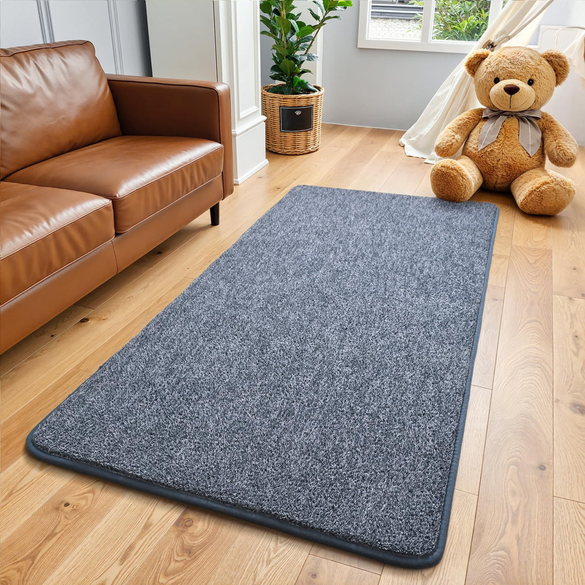 Keeko 2x4 Area Rugs for Living Room,Soft Washable Memory Foam Bedroom Rug