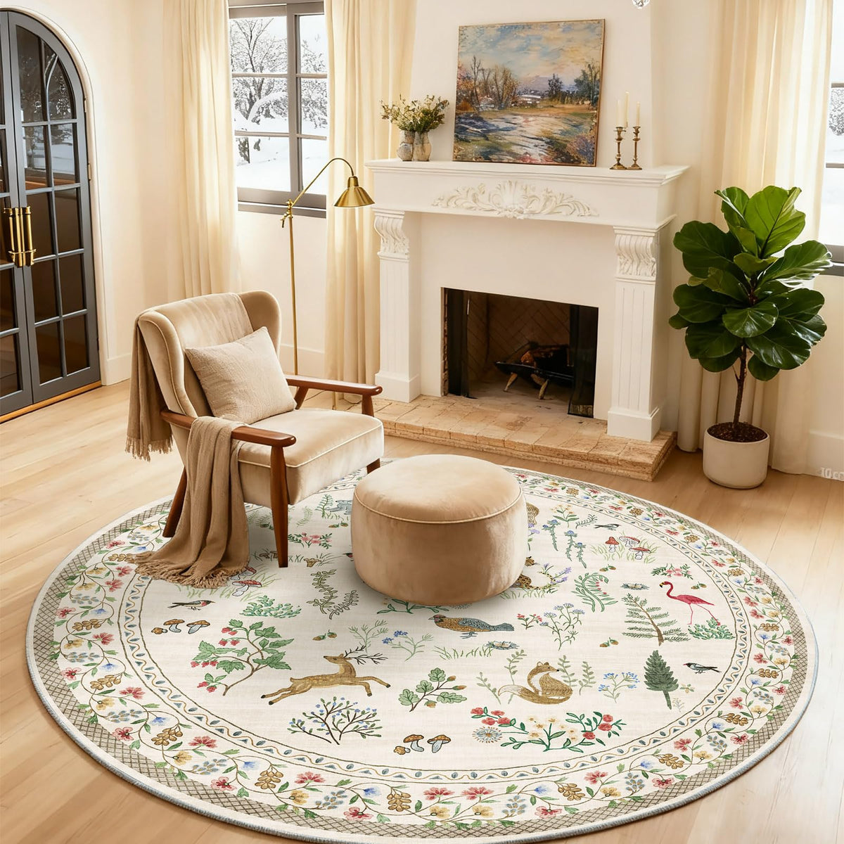 Machine Washable Small Rugs for Entryway: Door Mat Indoor Entrance 2x3 Throw Rug Non-Slip Low Pile Soft Kitchen Rugs for Front Door Indoor Entrance Entry Bedside Kids Room