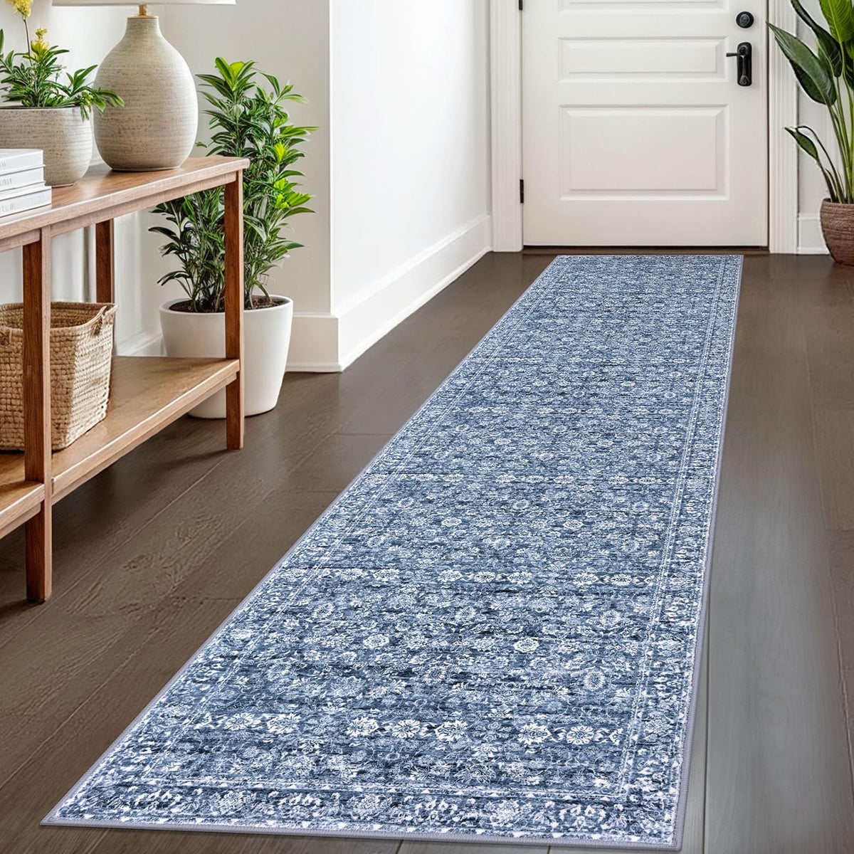 SIILOOM 2x3 Small Washable Area Rug Entryway Door Mat Indoor Kitchen Runner