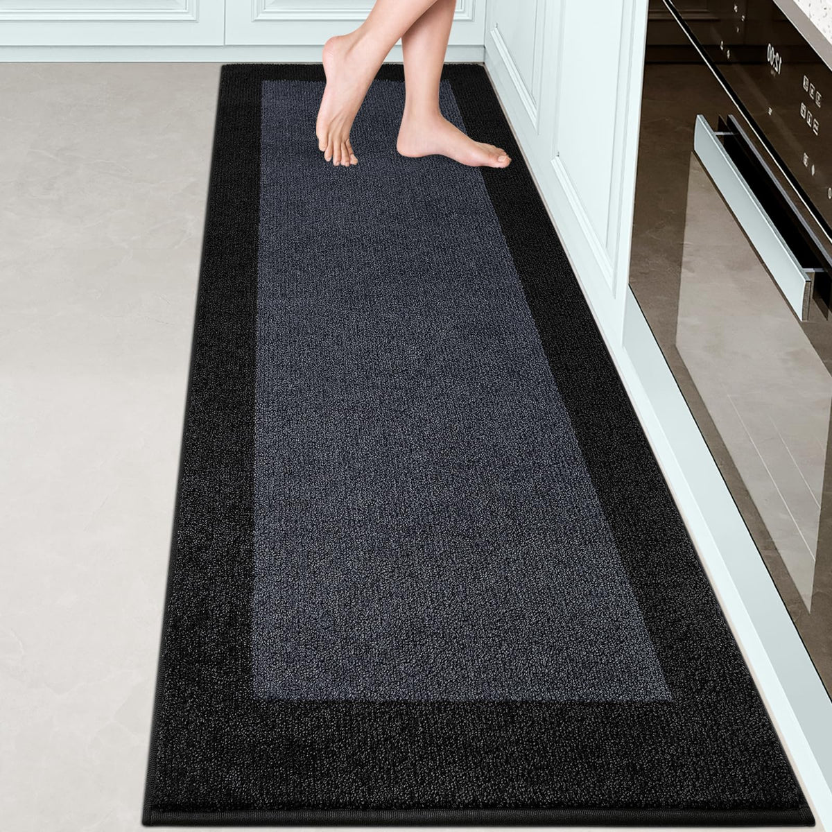 Runner Rug 32" x 72", Kitchen Rug for Hallway, Door, Roll Packing