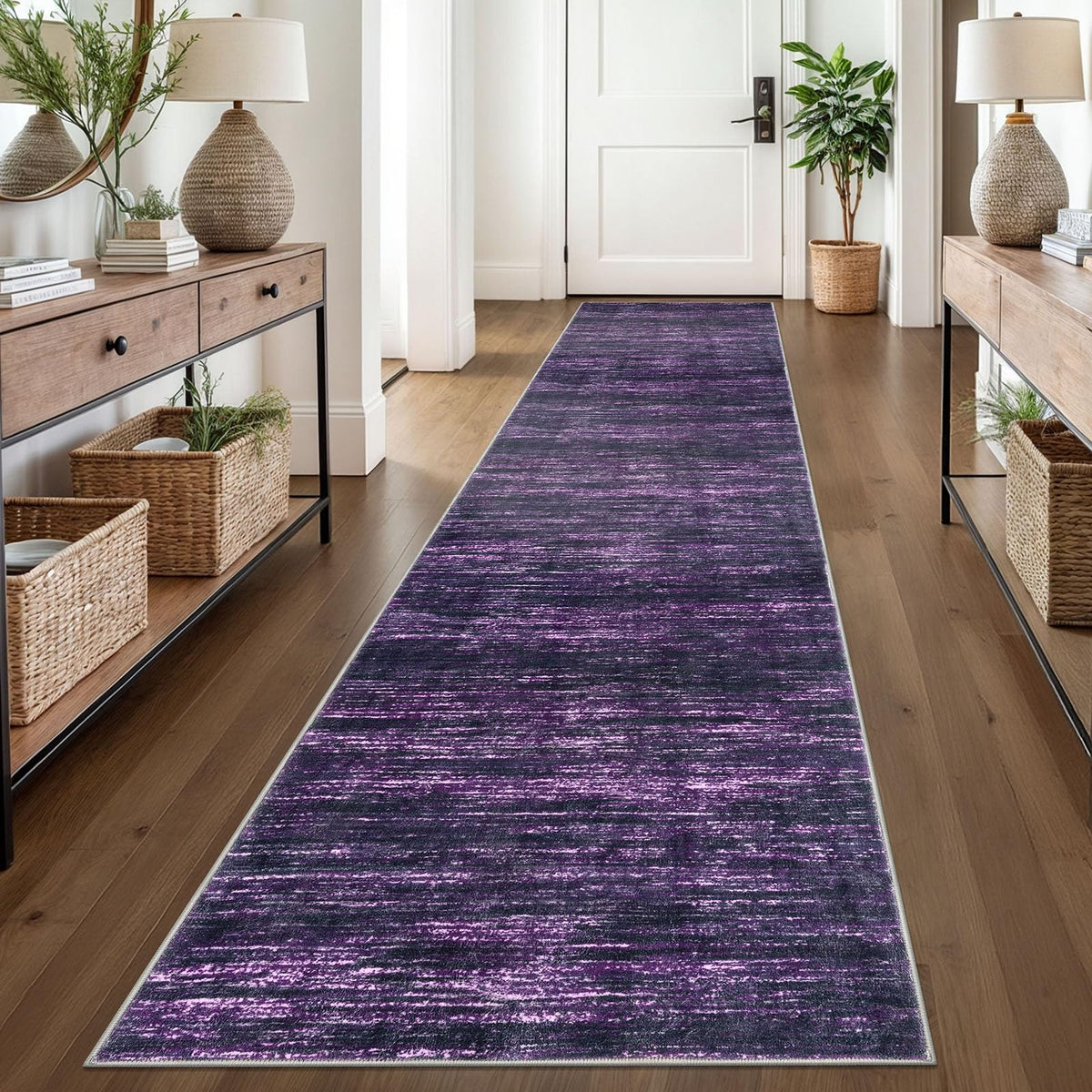 SIILOOM 3x5 Washable Area Rug Non Slip Door Mat Indoor for Entryway Bedside