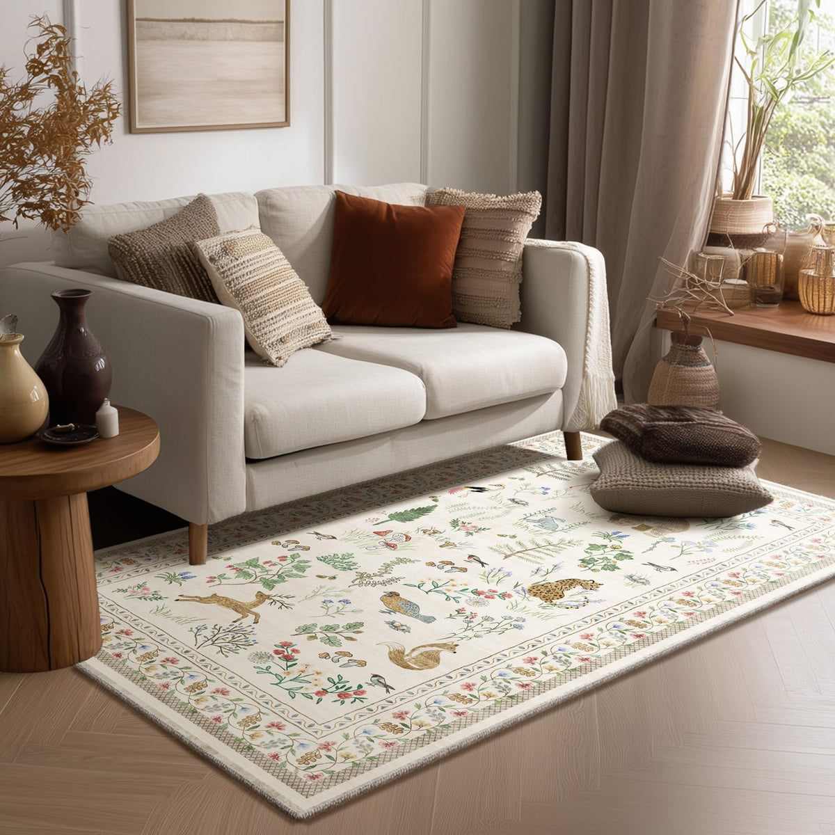 Machine Washable Small Rugs for Entryway: Door Mat Indoor Entrance 2x3 Throw Rug Non-Slip Low Pile Soft Kitchen Rugs for Front Door Indoor Entrance Entry Bedside Kids Room