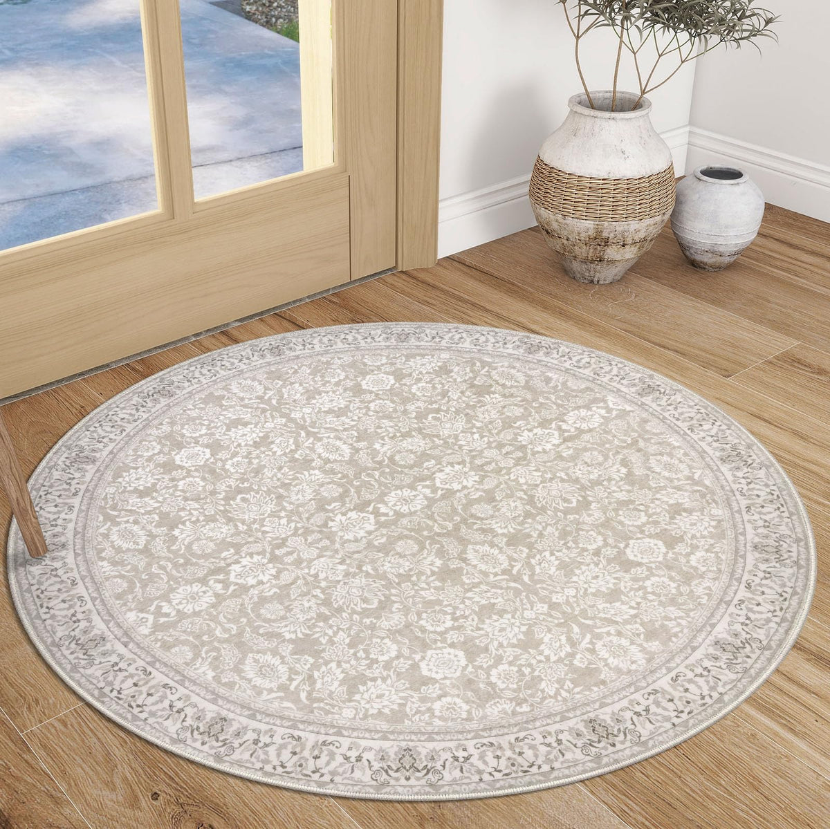 SIILOOM 2x3 Small Washable Area Rug Entryway Door Mat Indoor Kitchen Runner