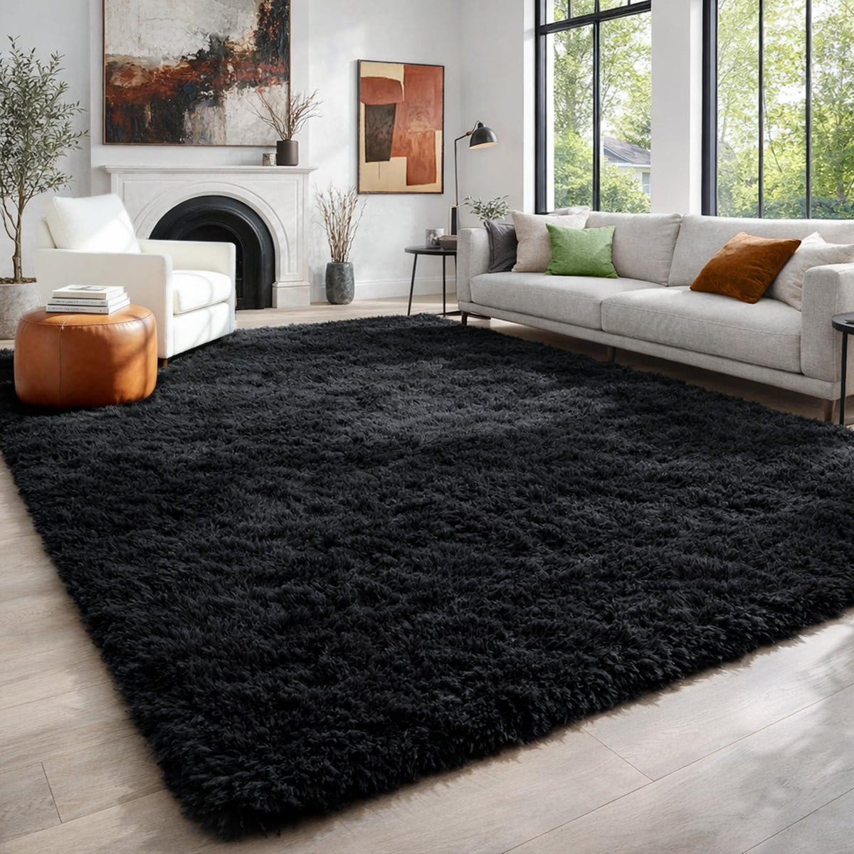 Super Soft Runner Rugs For Hallway 2x6 Ft,Grey Rug Home Decor Aesthetic