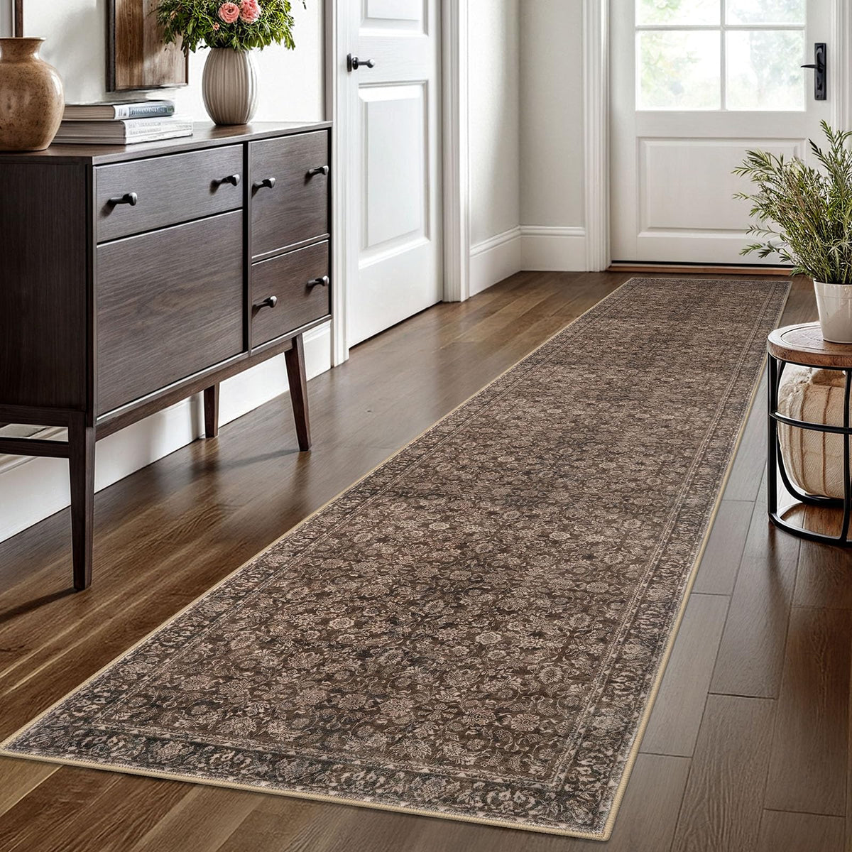 SIILOOM 2x3 Small Washable Area Rug Entryway Door Mat Indoor Kitchen Runner