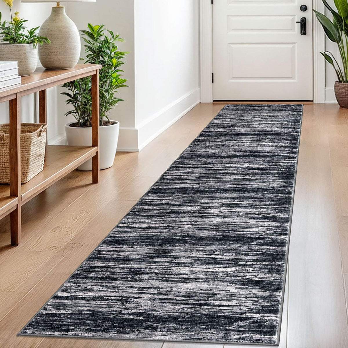 SIILOOM 3x5 Washable Area Rug Non Slip Door Mat Indoor for Entryway Bedside