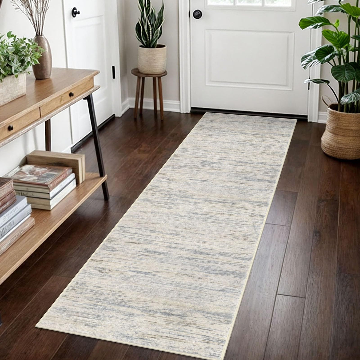 SIILOOM 3x5 Washable Area Rug Non Slip Door Mat Indoor for Entryway Bedside