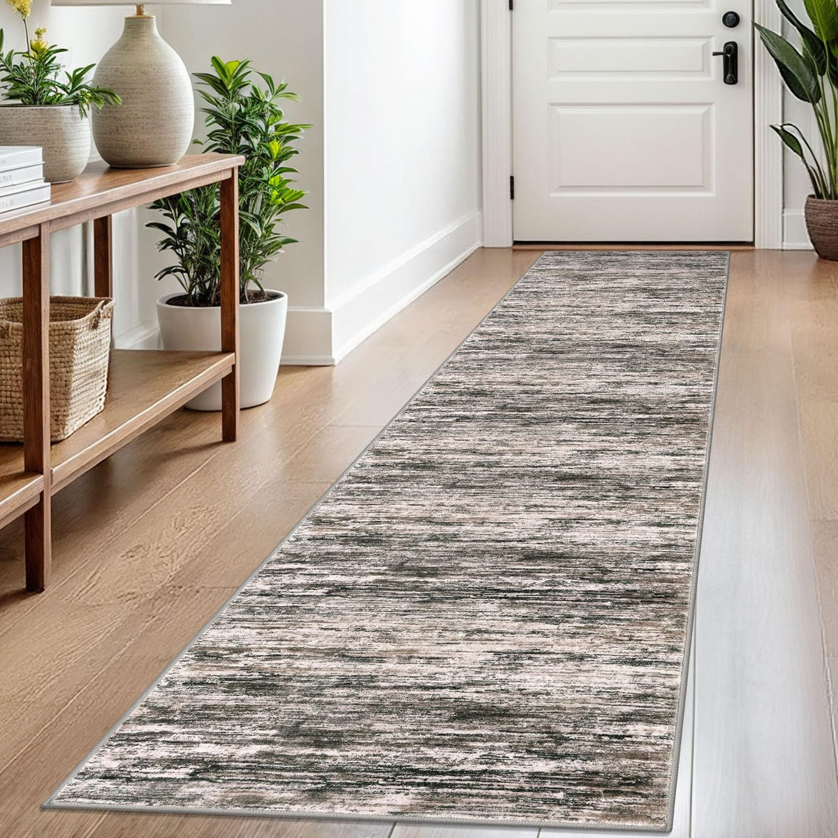 SIILOOM 3x5 Washable Area Rug Non Slip Door Mat Indoor for Entryway Bedside