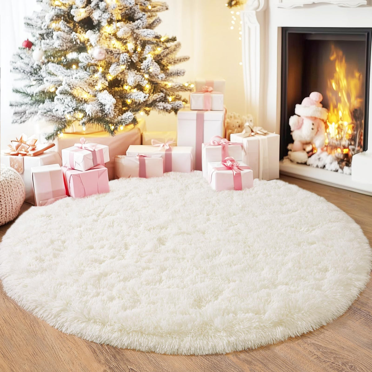 Small Black Area Rug, 2x3 Rug for Bedroom Shaggy Throw Rugs for Dorm Rug, Soft Shag Carpet for Kids Room, Plush Comfy Fluffy Bedside Rug for Home Decor Aesthetic