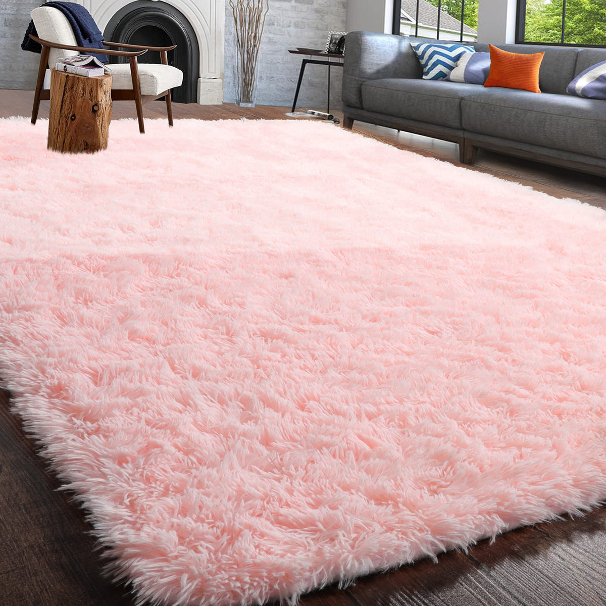 Super Soft Runner Rugs For Hallway 2x6 Ft,Grey Rug Home Decor Aesthetic