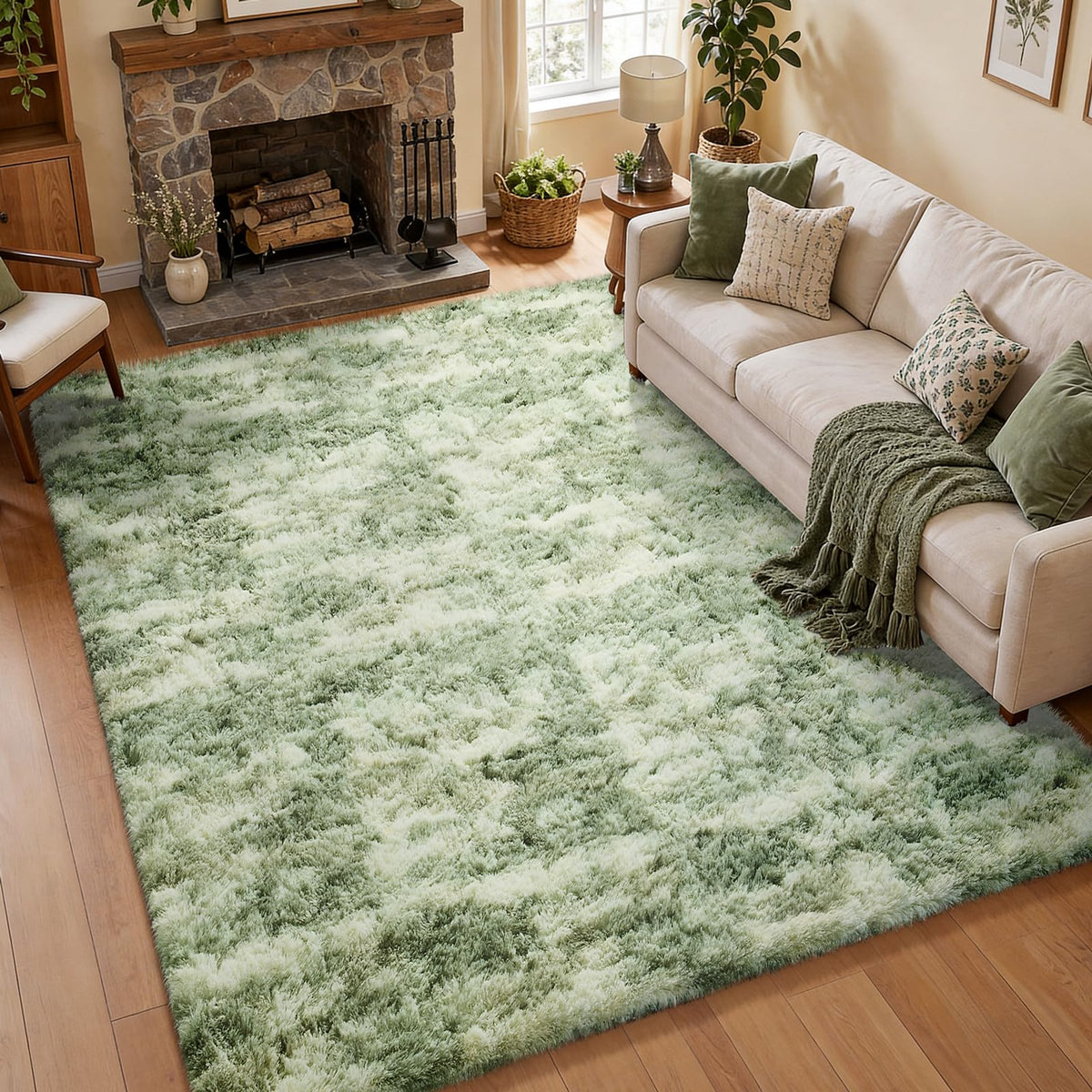Ophanie 2x6 Washable Runner Rug for Hallway,Non-Slip Fluffy Soft Bedside Rugs, Bedroom Living Room Grey Shaggy Gray Carpet for Kids Girls Boys Dorm Nursery Home Decor Aesthetic