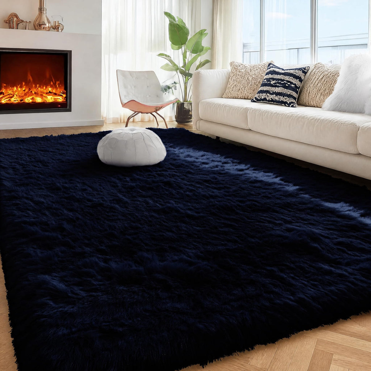Super Soft Runner Rugs For Hallway 2x6 Ft,Grey Rug Home Decor Aesthetic