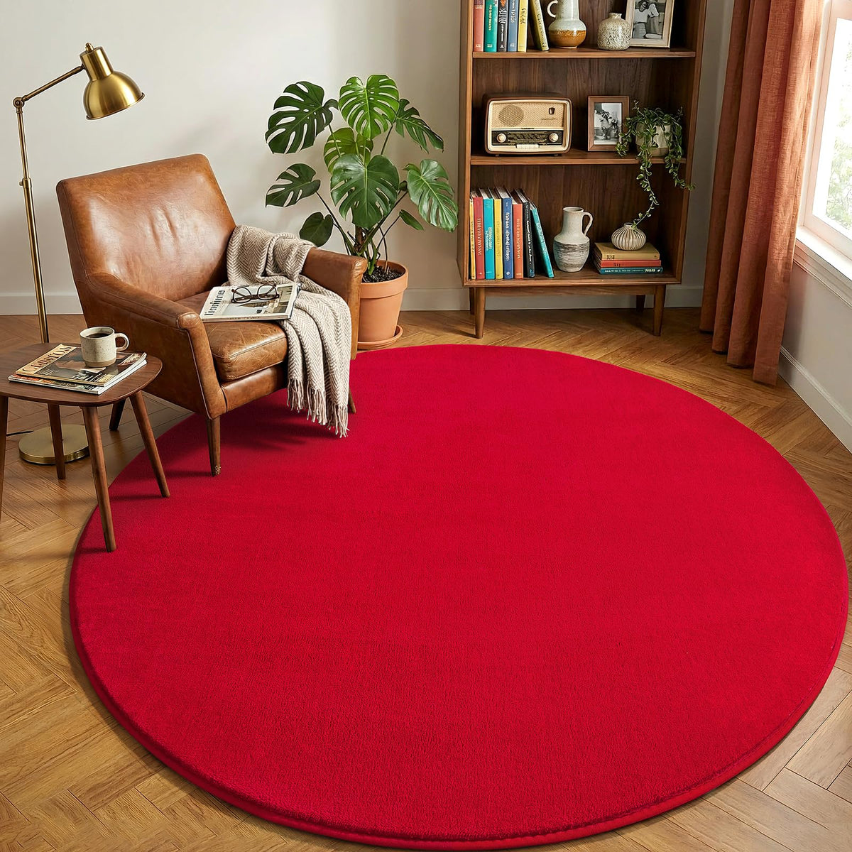 Amearea Modern Soft Hallway Runner Rug, 2x6 Feet Black Washable Runner Rugs